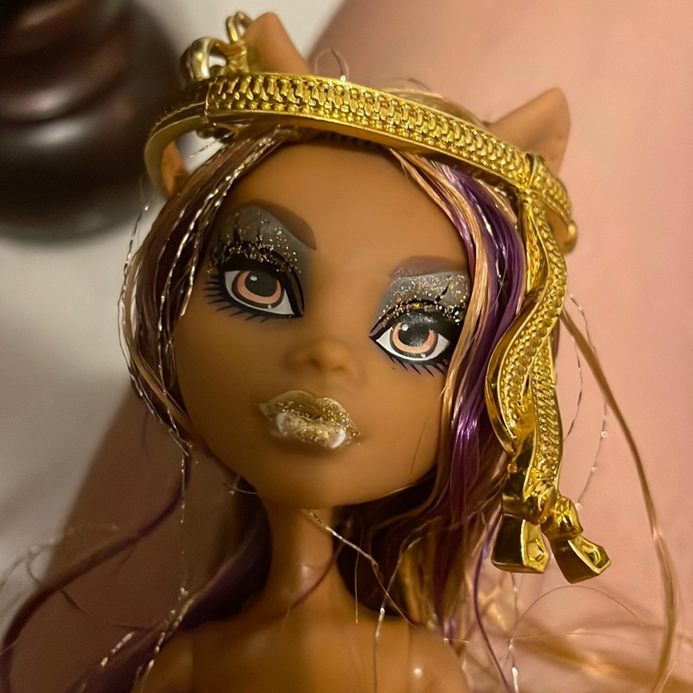 Monster High 13 Wishes Clawdeen Wolf WITHOUT DRESS